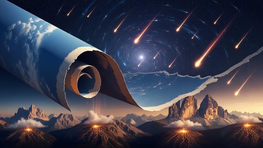 Stars falling from the sky