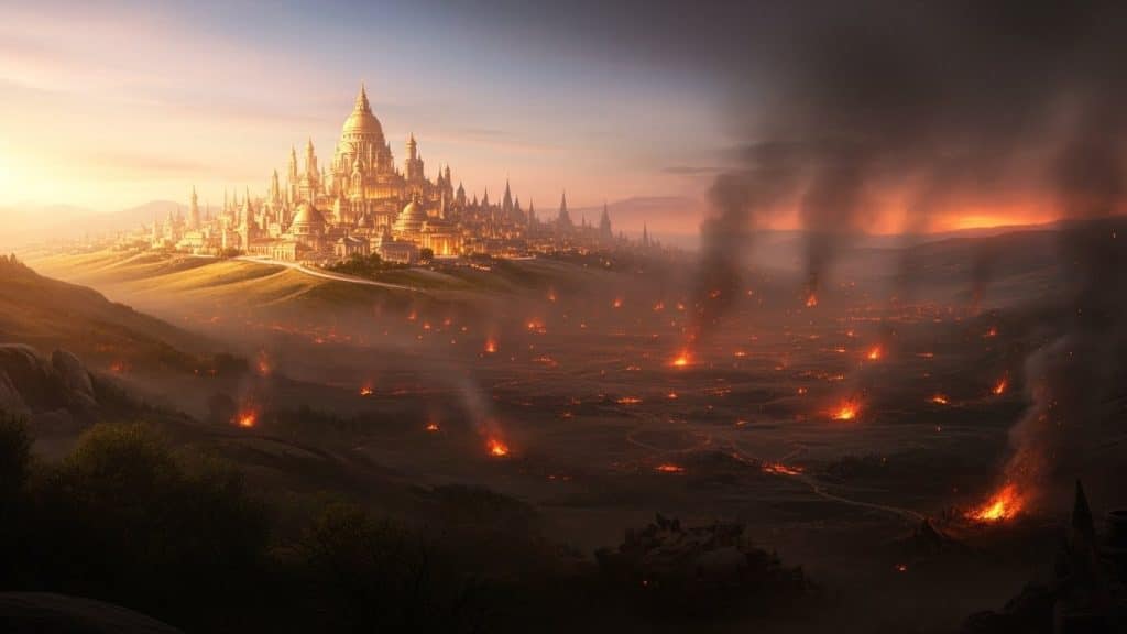 The New Jerusalem and the Valley