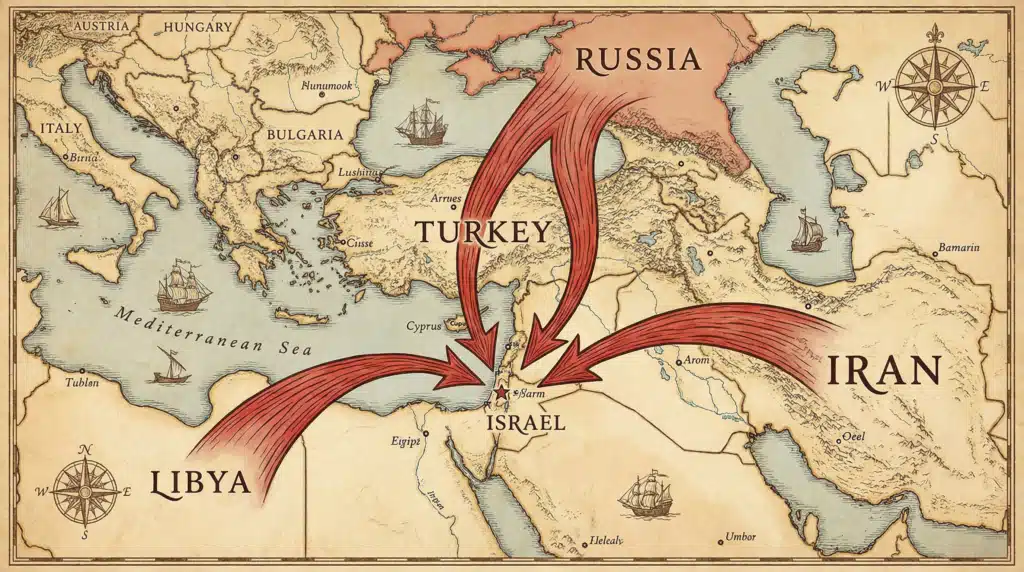Gog and Magog War Map