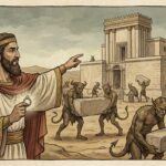 Demons Building the Temple of Jerusalem Under Solomon's Command