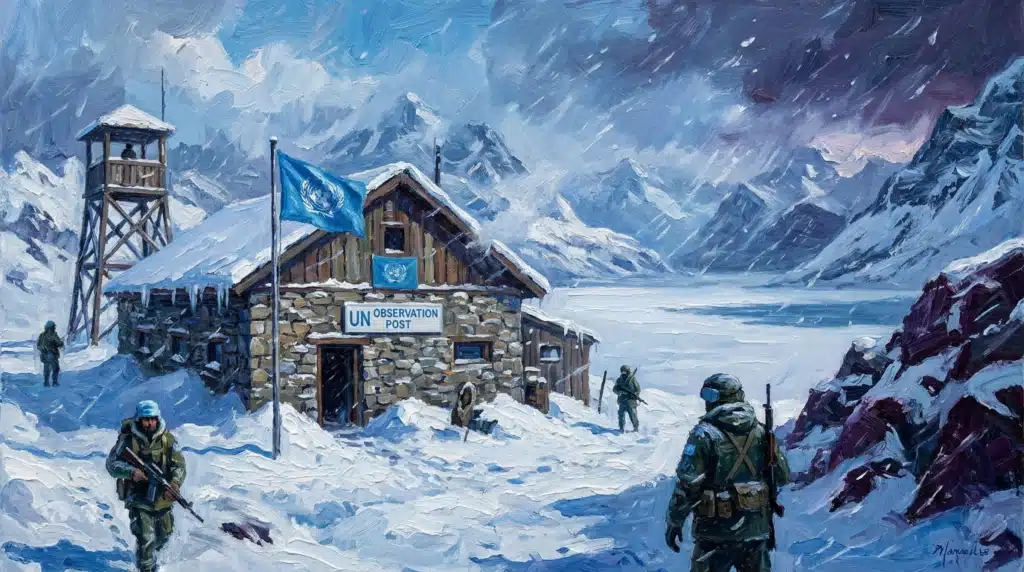 UN Base Mount Hermon